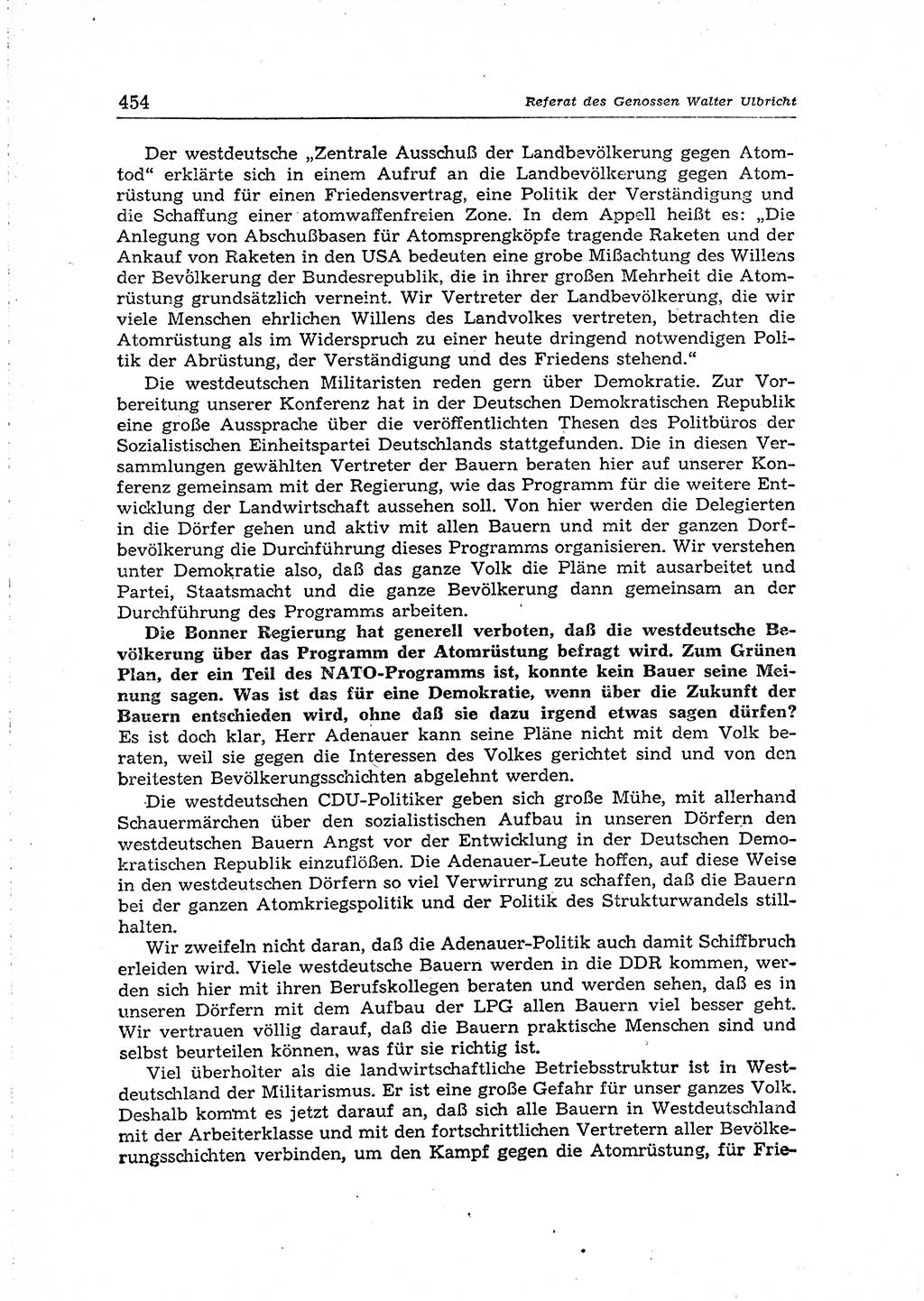 Neuer Weg (NW), Organ des Zentralkomitees (ZK) der SED (Sozialistische Einheitspartei Deutschlands) für Fragen des Parteiaufbaus und des Parteilebens, 14. Jahrgang [Deutsche Demokratische Republik (DDR)] 1959, Seite 454 (NW ZK SED DDR 1959, S. 454)