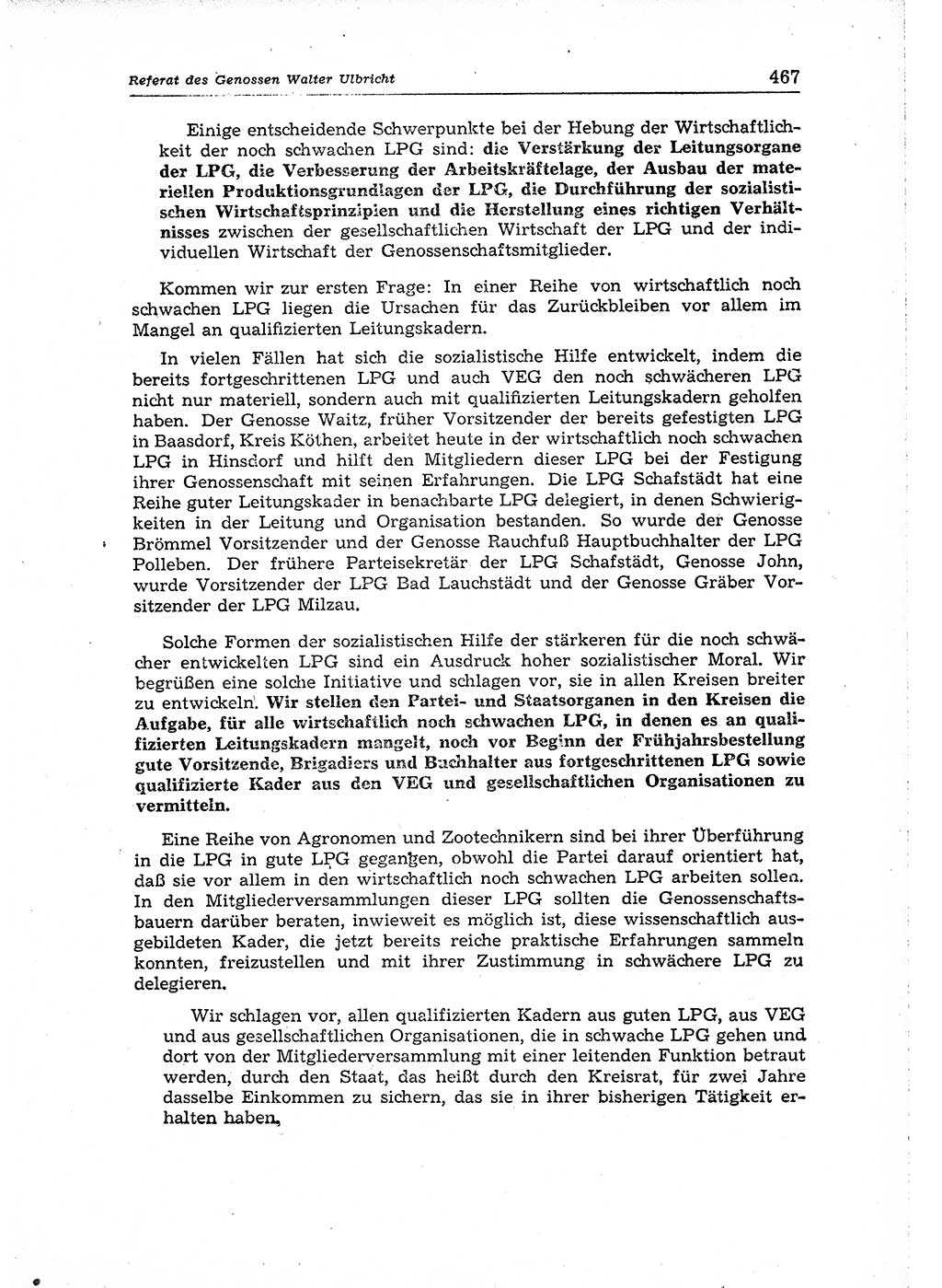 Neuer Weg (NW), Organ des Zentralkomitees (ZK) der SED (Sozialistische Einheitspartei Deutschlands) für Fragen des Parteiaufbaus und des Parteilebens, 14. Jahrgang [Deutsche Demokratische Republik (DDR)] 1959, Seite 467 (NW ZK SED DDR 1959, S. 467)