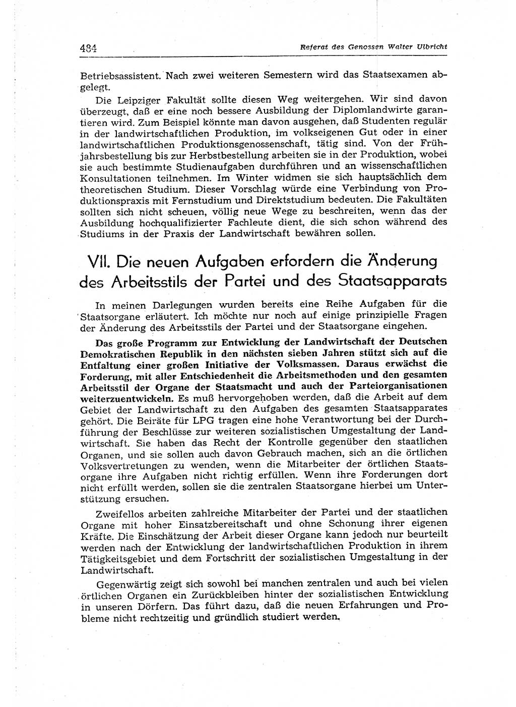 Neuer Weg (NW), Organ des Zentralkomitees (ZK) der SED (Sozialistische Einheitspartei Deutschlands) für Fragen des Parteiaufbaus und des Parteilebens, 14. Jahrgang [Deutsche Demokratische Republik (DDR)] 1959, Seite 484 (NW ZK SED DDR 1959, S. 484)