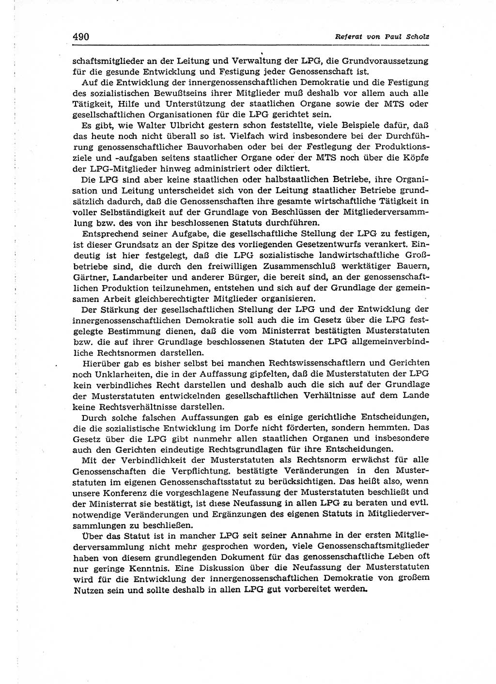 Neuer Weg (NW), Organ des Zentralkomitees (ZK) der SED (Sozialistische Einheitspartei Deutschlands) für Fragen des Parteiaufbaus und des Parteilebens, 14. Jahrgang [Deutsche Demokratische Republik (DDR)] 1959, Seite 490 (NW ZK SED DDR 1959, S. 490)