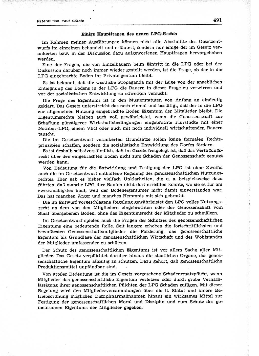 Neuer Weg (NW), Organ des Zentralkomitees (ZK) der SED (Sozialistische Einheitspartei Deutschlands) für Fragen des Parteiaufbaus und des Parteilebens, 14. Jahrgang [Deutsche Demokratische Republik (DDR)] 1959, Seite 491 (NW ZK SED DDR 1959, S. 491)
