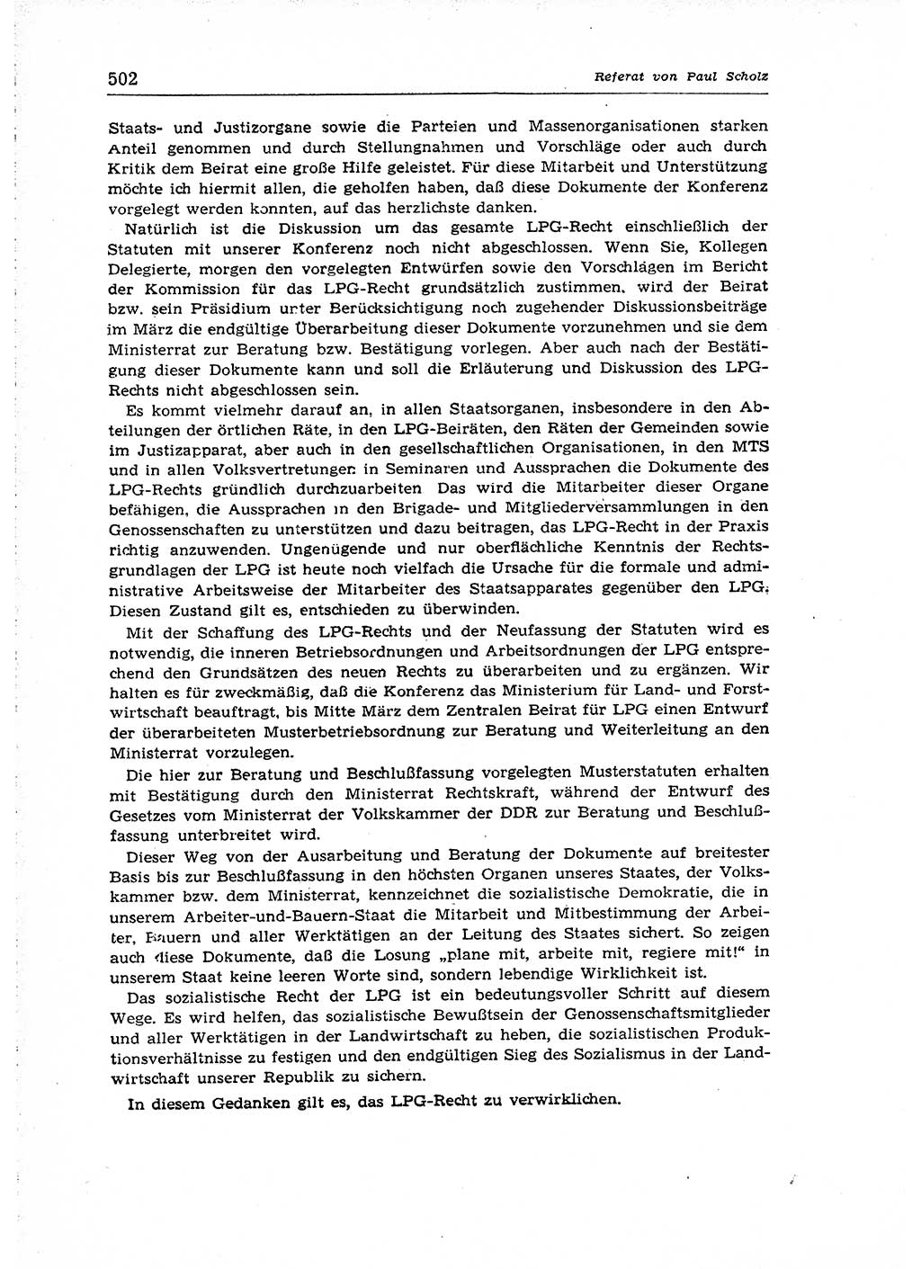 Neuer Weg (NW), Organ des Zentralkomitees (ZK) der SED (Sozialistische Einheitspartei Deutschlands) für Fragen des Parteiaufbaus und des Parteilebens, 14. Jahrgang [Deutsche Demokratische Republik (DDR)] 1959, Seite 502 (NW ZK SED DDR 1959, S. 502)