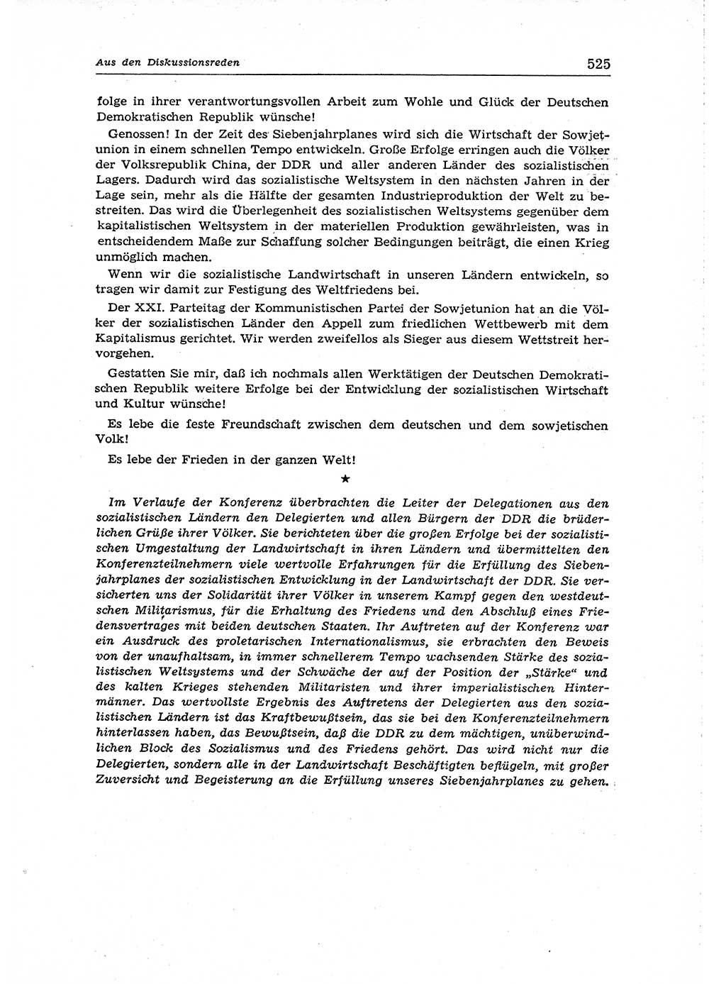 Neuer Weg (NW), Organ des Zentralkomitees (ZK) der SED (Sozialistische Einheitspartei Deutschlands) für Fragen des Parteiaufbaus und des Parteilebens, 14. Jahrgang [Deutsche Demokratische Republik (DDR)] 1959, Seite 525 (NW ZK SED DDR 1959, S. 525)