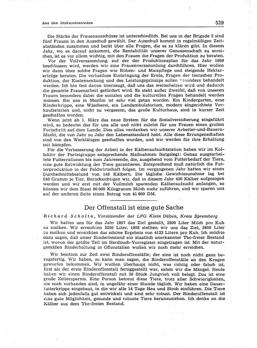 Neuer Weg (NW), Organ des Zentralkomitees (ZK) der SED (Sozialistische Einheitspartei Deutschlands) für Fragen des Parteiaufbaus und des Parteilebens, 14. Jahrgang [Deutsche Demokratische Republik (DDR)] 1959, Seite 529 (NW ZK SED DDR 1959, S. 529)