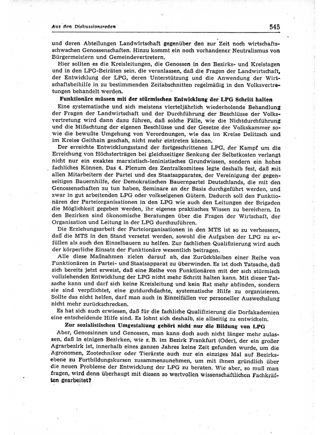 Neuer Weg (NW), Organ des Zentralkomitees (ZK) der SED (Sozialistische Einheitspartei Deutschlands) für Fragen des Parteiaufbaus und des Parteilebens, 14. Jahrgang [Deutsche Demokratische Republik (DDR)] 1959, Seite 545 (NW ZK SED DDR 1959, S. 545)