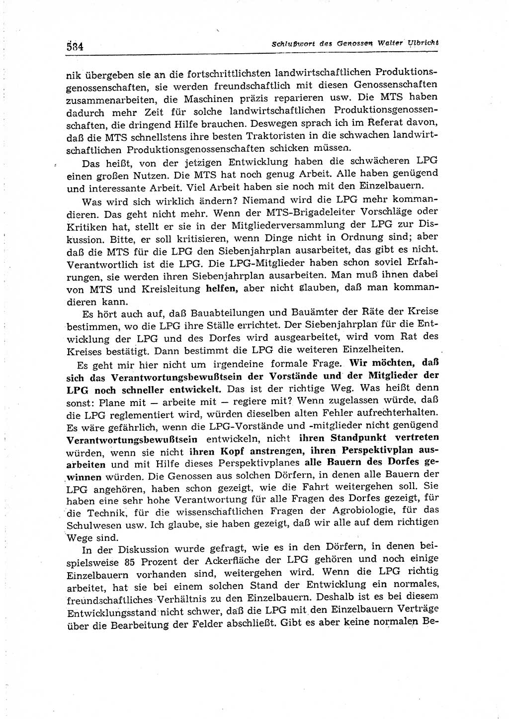 Neuer Weg (NW), Organ des Zentralkomitees (ZK) der SED (Sozialistische Einheitspartei Deutschlands) für Fragen des Parteiaufbaus und des Parteilebens, 14. Jahrgang [Deutsche Demokratische Republik (DDR)] 1959, Seite 584 (NW ZK SED DDR 1959, S. 584)