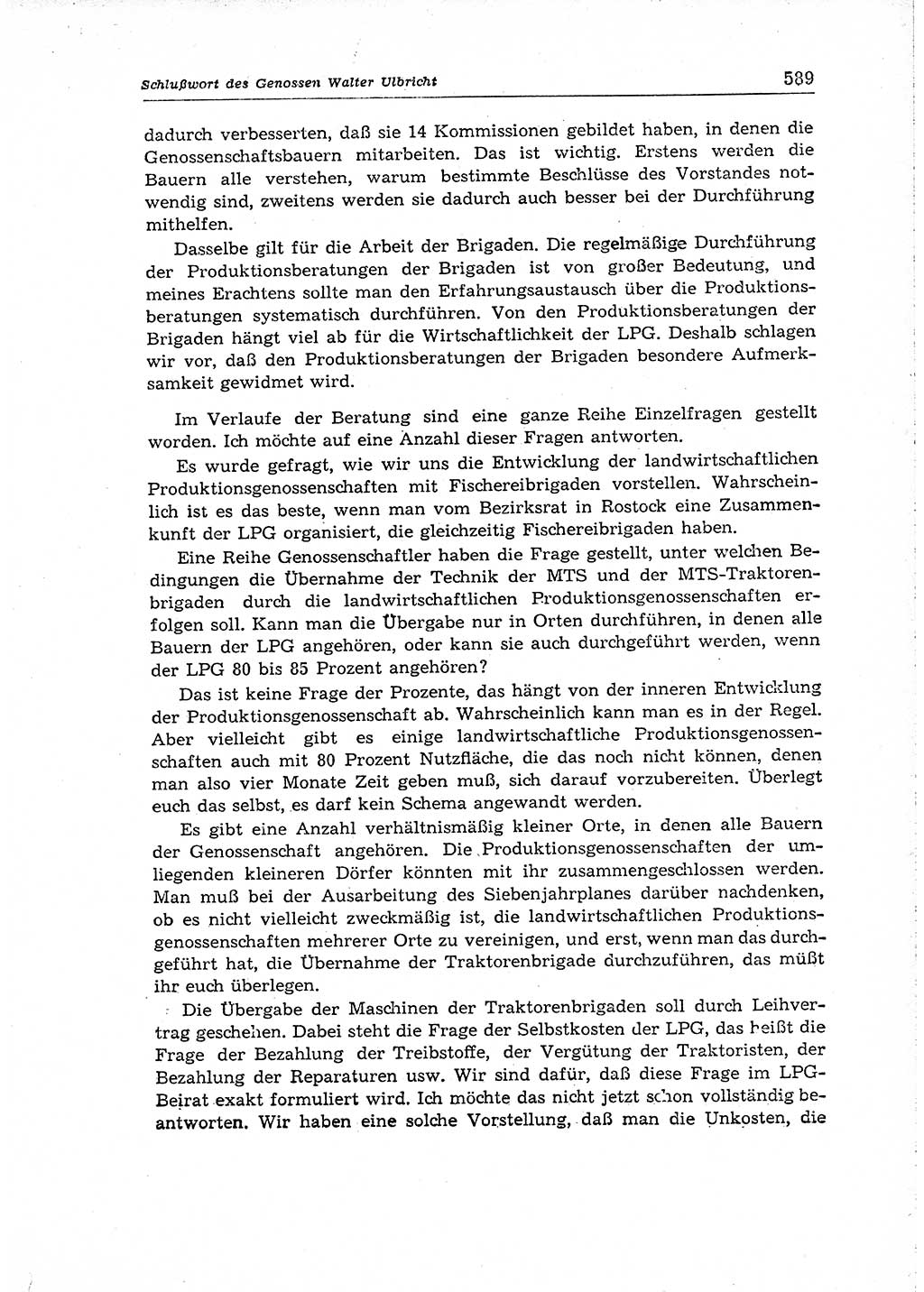 Neuer Weg (NW), Organ des Zentralkomitees (ZK) der SED (Sozialistische Einheitspartei Deutschlands) für Fragen des Parteiaufbaus und des Parteilebens, 14. Jahrgang [Deutsche Demokratische Republik (DDR)] 1959, Seite 589 (NW ZK SED DDR 1959, S. 589)