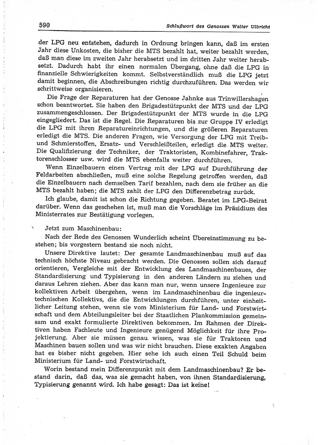 Neuer Weg (NW), Organ des Zentralkomitees (ZK) der SED (Sozialistische Einheitspartei Deutschlands) für Fragen des Parteiaufbaus und des Parteilebens, 14. Jahrgang [Deutsche Demokratische Republik (DDR)] 1959, Seite 590 (NW ZK SED DDR 1959, S. 590)