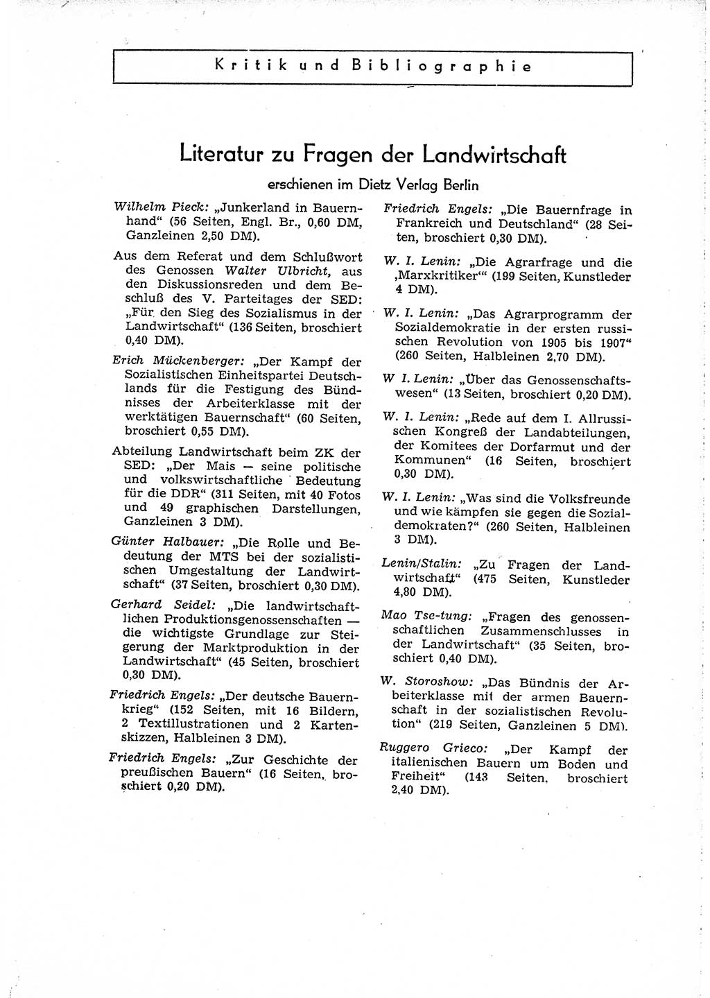 Neuer Weg (NW), Organ des Zentralkomitees (ZK) der SED (Sozialistische Einheitspartei Deutschlands) für Fragen des Parteiaufbaus und des Parteilebens, 14. Jahrgang [Deutsche Demokratische Republik (DDR)] 1959, Seite 607 (NW ZK SED DDR 1959, S. 607)