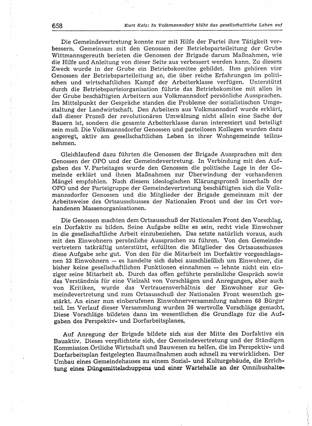 Neuer Weg (NW), Organ des Zentralkomitees (ZK) der SED (Sozialistische Einheitspartei Deutschlands) für Fragen des Parteiaufbaus und des Parteilebens, 14. Jahrgang [Deutsche Demokratische Republik (DDR)] 1959, Seite 658 (NW ZK SED DDR 1959, S. 658)