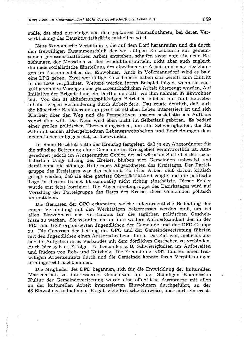 Neuer Weg (NW), Organ des Zentralkomitees (ZK) der SED (Sozialistische Einheitspartei Deutschlands) für Fragen des Parteiaufbaus und des Parteilebens, 14. Jahrgang [Deutsche Demokratische Republik (DDR)] 1959, Seite 659 (NW ZK SED DDR 1959, S. 659)
