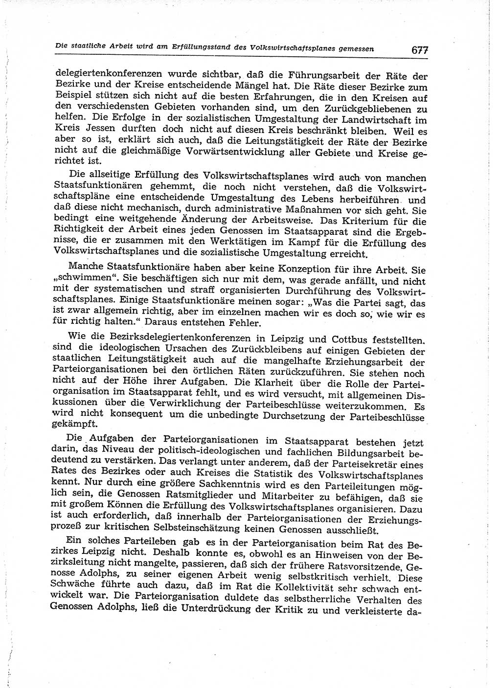 Neuer Weg (NW), Organ des Zentralkomitees (ZK) der SED (Sozialistische Einheitspartei Deutschlands) für Fragen des Parteiaufbaus und des Parteilebens, 14. Jahrgang [Deutsche Demokratische Republik (DDR)] 1959, Seite 677 (NW ZK SED DDR 1959, S. 677)