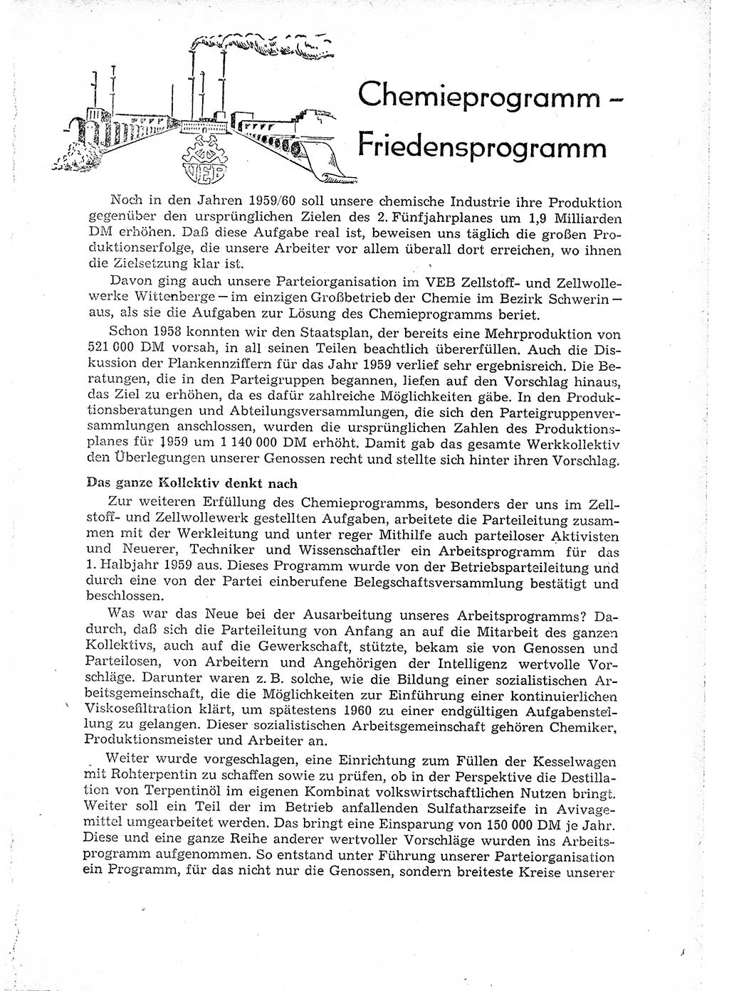 Neuer Weg (NW), Organ des Zentralkomitees (ZK) der SED (Sozialistische Einheitspartei Deutschlands) für Fragen des Parteiaufbaus und des Parteilebens, 14. Jahrgang [Deutsche Demokratische Republik (DDR)] 1959, Seite 697 (NW ZK SED DDR 1959, S. 697)