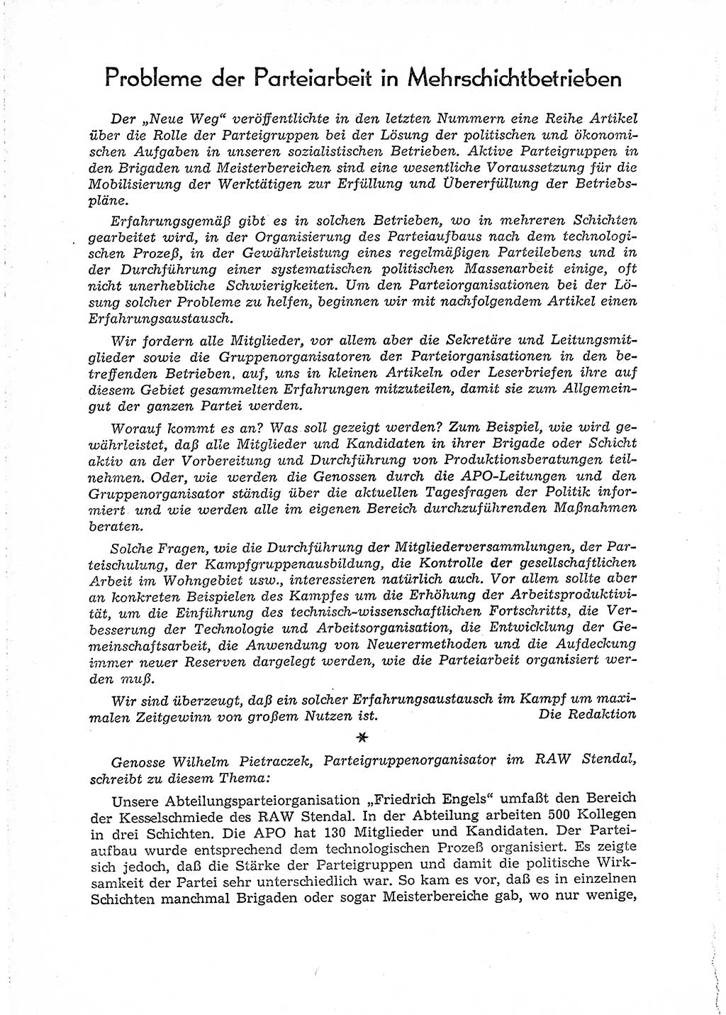 Neuer Weg (NW), Organ des Zentralkomitees (ZK) der SED (Sozialistische Einheitspartei Deutschlands) für Fragen des Parteiaufbaus und des Parteilebens, 14. Jahrgang [Deutsche Demokratische Republik (DDR)] 1959, Seite 714 (NW ZK SED DDR 1959, S. 714)