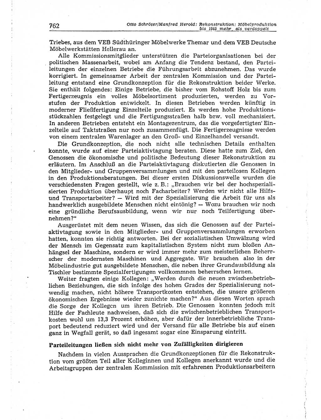 Neuer Weg (NW), Organ des Zentralkomitees (ZK) der SED (Sozialistische Einheitspartei Deutschlands) für Fragen des Parteiaufbaus und des Parteilebens, 14. Jahrgang [Deutsche Demokratische Republik (DDR)] 1959, Seite 762 (NW ZK SED DDR 1959, S. 762)