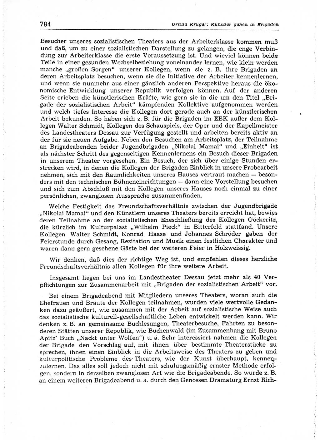 Neuer Weg (NW), Organ des Zentralkomitees (ZK) der SED (Sozialistische Einheitspartei Deutschlands) für Fragen des Parteiaufbaus und des Parteilebens, 14. Jahrgang [Deutsche Demokratische Republik (DDR)] 1959, Seite 784 (NW ZK SED DDR 1959, S. 784)