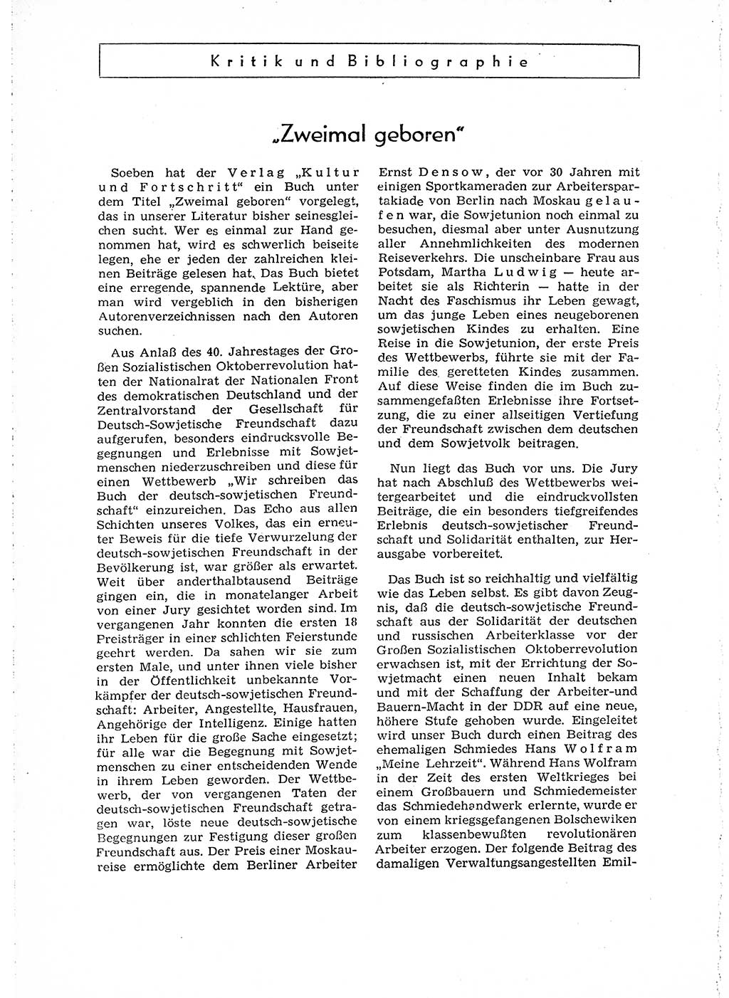 Neuer Weg (NW), Organ des Zentralkomitees (ZK) der SED (Sozialistische Einheitspartei Deutschlands) für Fragen des Parteiaufbaus und des Parteilebens, 14. Jahrgang [Deutsche Demokratische Republik (DDR)] 1959, Seite 798 (NW ZK SED DDR 1959, S. 798)