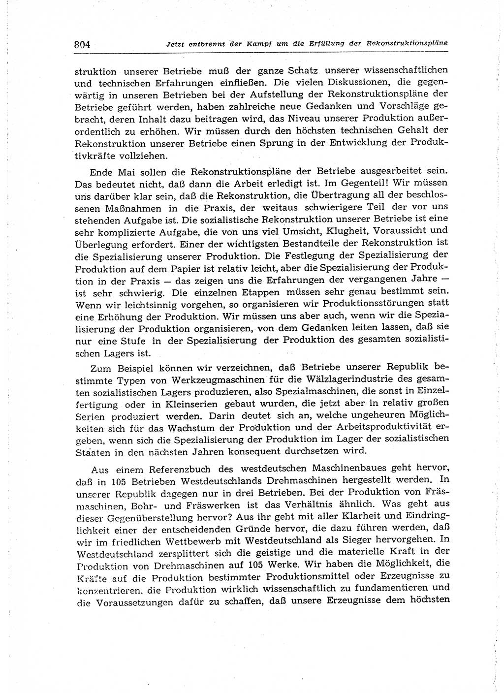 Neuer Weg (NW), Organ des Zentralkomitees (ZK) der SED (Sozialistische Einheitspartei Deutschlands) für Fragen des Parteiaufbaus und des Parteilebens, 14. Jahrgang [Deutsche Demokratische Republik (DDR)] 1959, Seite 804 (NW ZK SED DDR 1959, S. 804)