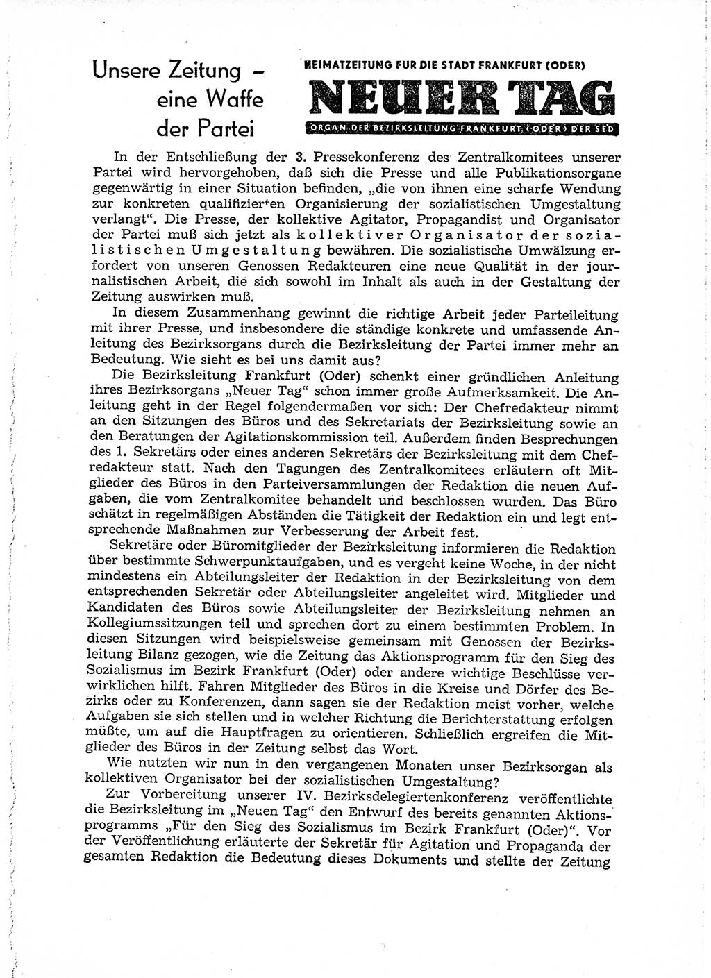 Neuer Weg (NW), Organ des Zentralkomitees (ZK) der SED (Sozialistische Einheitspartei Deutschlands) für Fragen des Parteiaufbaus und des Parteilebens, 14. Jahrgang [Deutsche Demokratische Republik (DDR)] 1959, Seite 823 (NW ZK SED DDR 1959, S. 823)