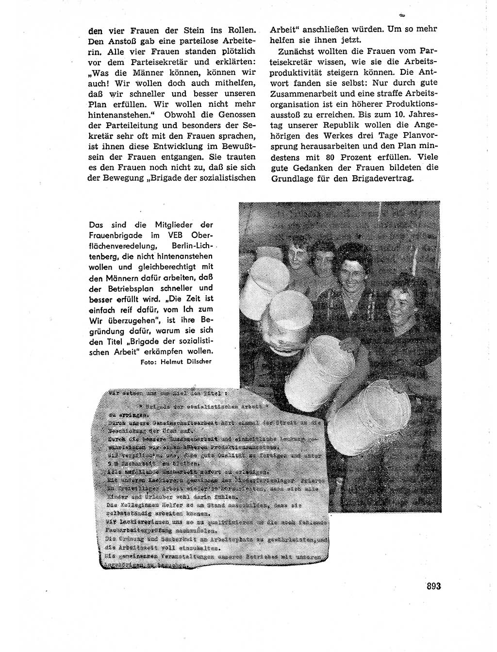 Neuer Weg (NW), Organ des Zentralkomitees (ZK) der SED (Sozialistische Einheitspartei Deutschlands) für Fragen des Parteiaufbaus und des Parteilebens, 14. Jahrgang [Deutsche Demokratische Republik (DDR)] 1959, Seite 893 (NW ZK SED DDR 1959, S. 893)