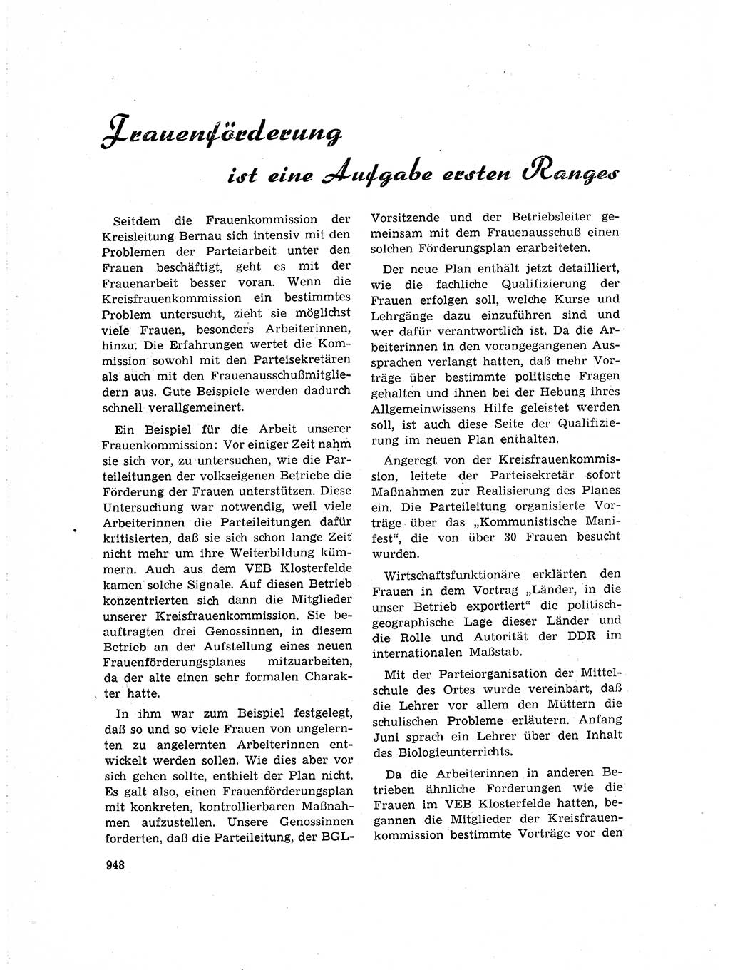 Neuer Weg (NW), Organ des Zentralkomitees (ZK) der SED (Sozialistische Einheitspartei Deutschlands) für Fragen des Parteiaufbaus und des Parteilebens, 14. Jahrgang [Deutsche Demokratische Republik (DDR)] 1959, Seite 948 (NW ZK SED DDR 1959, S. 948)