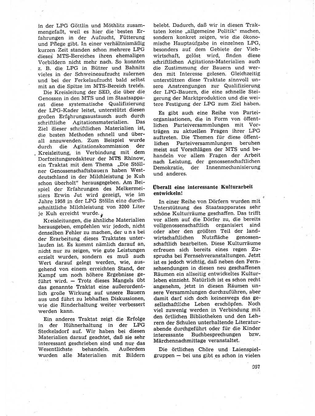 Neuer Weg (NW), Organ des Zentralkomitees (ZK) der SED (Sozialistische Einheitspartei Deutschlands) für Fragen des Parteiaufbaus und des Parteilebens, 14. Jahrgang [Deutsche Demokratische Republik (DDR)] 1959, Seite 957 (NW ZK SED DDR 1959, S. 957)