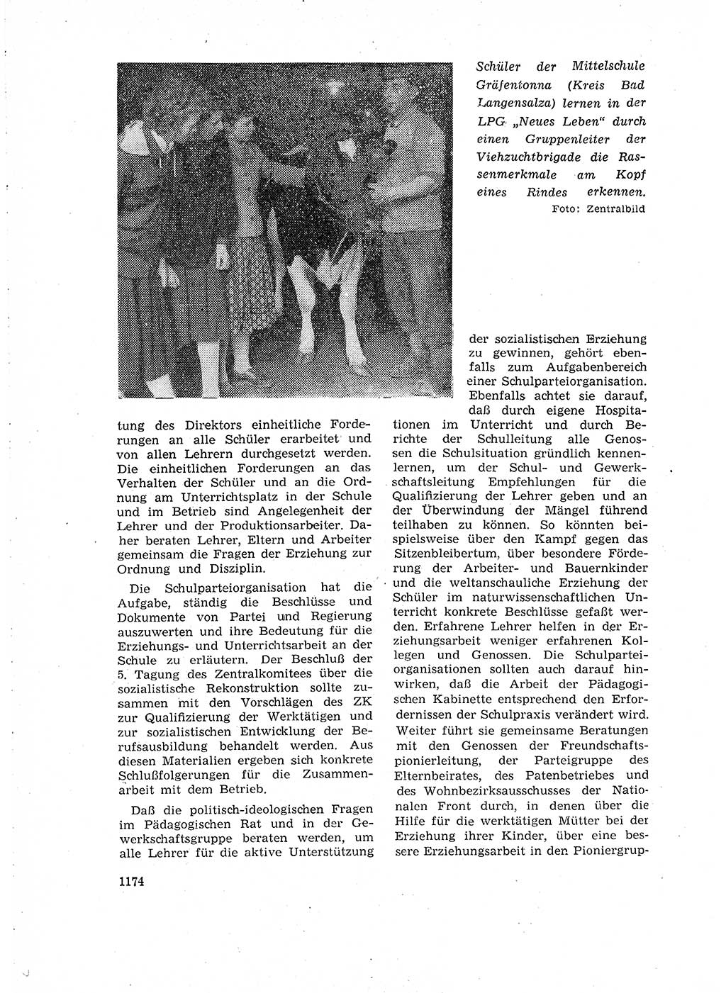 Neuer Weg (NW), Organ des Zentralkomitees (ZK) der SED (Sozialistische Einheitspartei Deutschlands) für Fragen des Parteiaufbaus und des Parteilebens, 14. Jahrgang [Deutsche Demokratische Republik (DDR)] 1959, Seite 1174 (NW ZK SED DDR 1959, S. 1174)