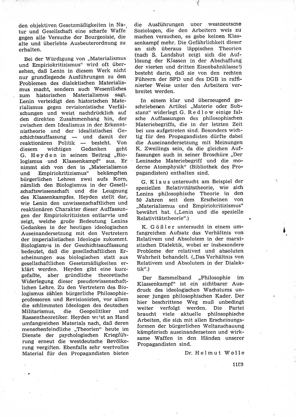 Neuer Weg (NW), Organ des Zentralkomitees (ZK) der SED (Sozialistische Einheitspartei Deutschlands) für Fragen des Parteiaufbaus und des Parteilebens, 14. Jahrgang [Deutsche Demokratische Republik (DDR)] 1959, Seite 1189 (NW ZK SED DDR 1959, S. 1189)