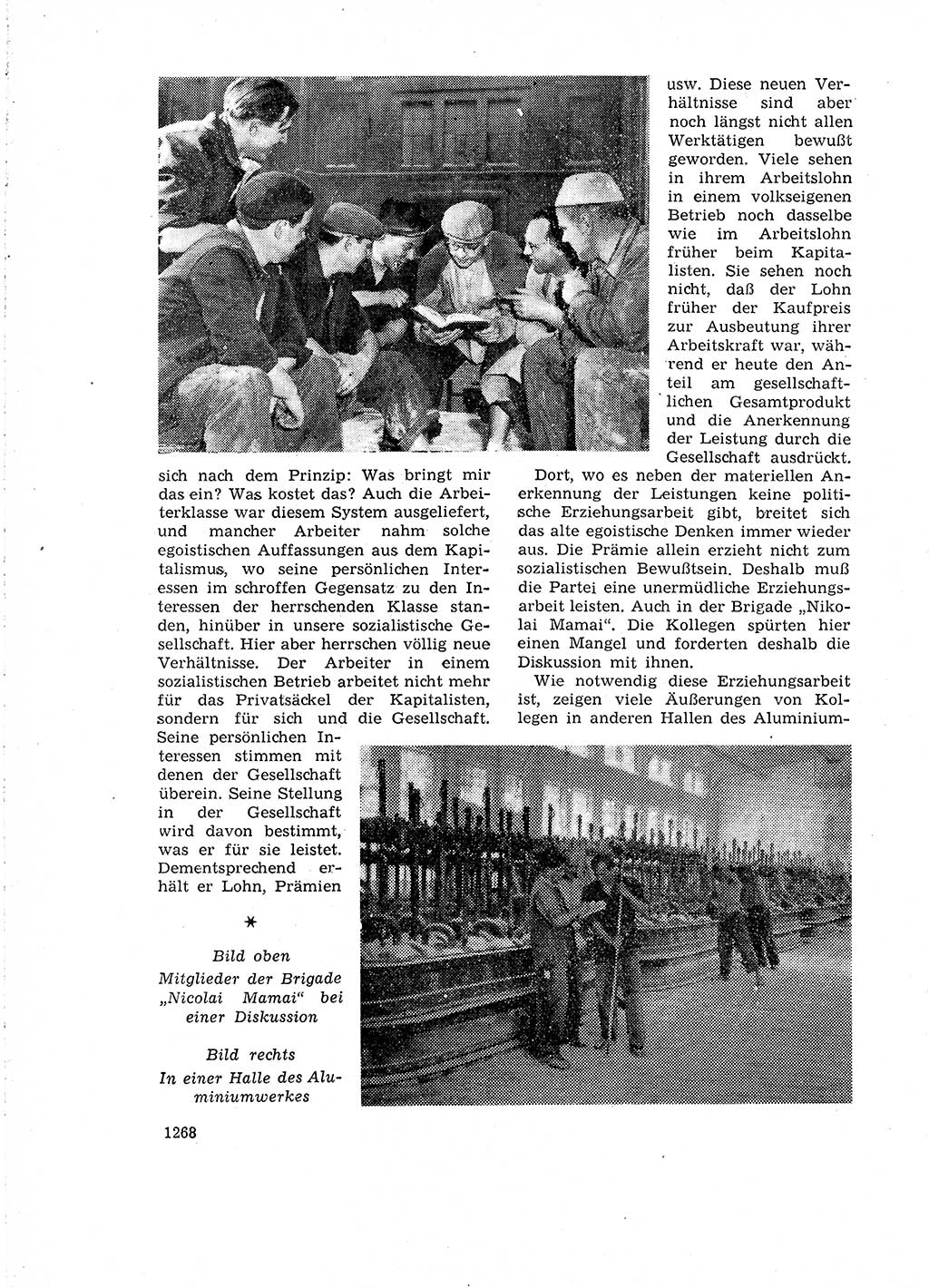 Neuer Weg (NW), Organ des Zentralkomitees (ZK) der SED (Sozialistische Einheitspartei Deutschlands) für Fragen des Parteiaufbaus und des Parteilebens, 14. Jahrgang [Deutsche Demokratische Republik (DDR)] 1959, Seite 1268 (NW ZK SED DDR 1959, S. 1268)