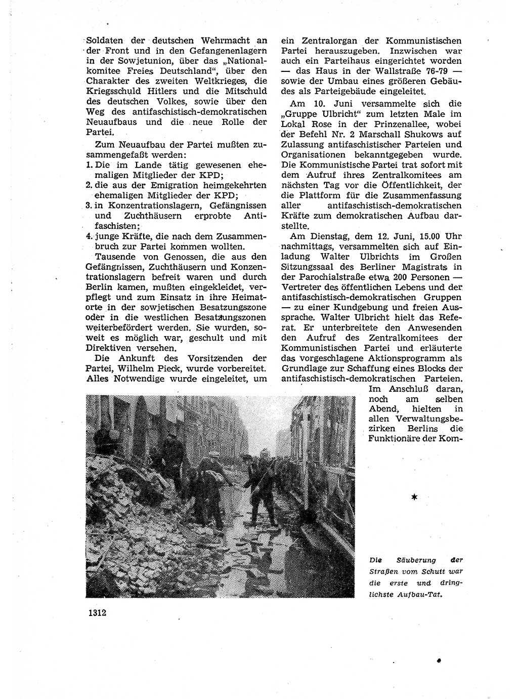 Neuer Weg (NW), Organ des Zentralkomitees (ZK) der SED (Sozialistische Einheitspartei Deutschlands) für Fragen des Parteiaufbaus und des Parteilebens, 14. Jahrgang [Deutsche Demokratische Republik (DDR)] 1959, Seite 1312 (NW ZK SED DDR 1959, S. 1312)