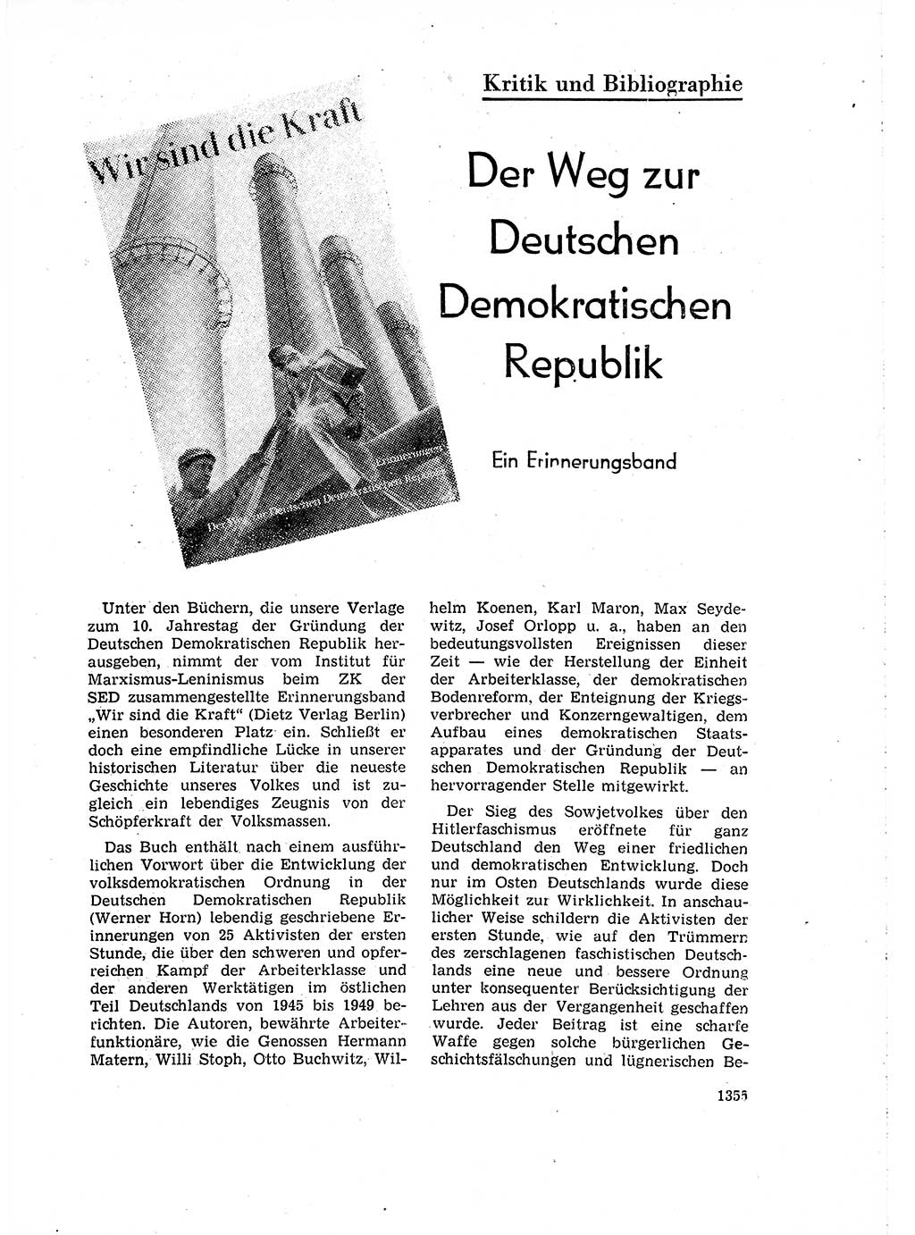 Neuer Weg (NW), Organ des Zentralkomitees (ZK) der SED (Sozialistische Einheitspartei Deutschlands) für Fragen des Parteiaufbaus und des Parteilebens, 14. Jahrgang [Deutsche Demokratische Republik (DDR)] 1959, Seite 1355 (NW ZK SED DDR 1959, S. 1355)