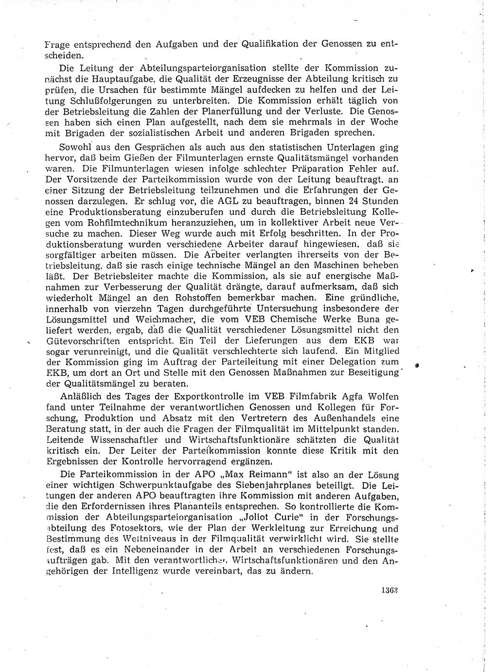 Neuer Weg (NW), Organ des Zentralkomitees (ZK) der SED (Sozialistische Einheitspartei Deutschlands) für Fragen des Parteiaufbaus und des Parteilebens, 14. Jahrgang [Deutsche Demokratische Republik (DDR)] 1959, Seite 1363 (NW ZK SED DDR 1959, S. 1363)