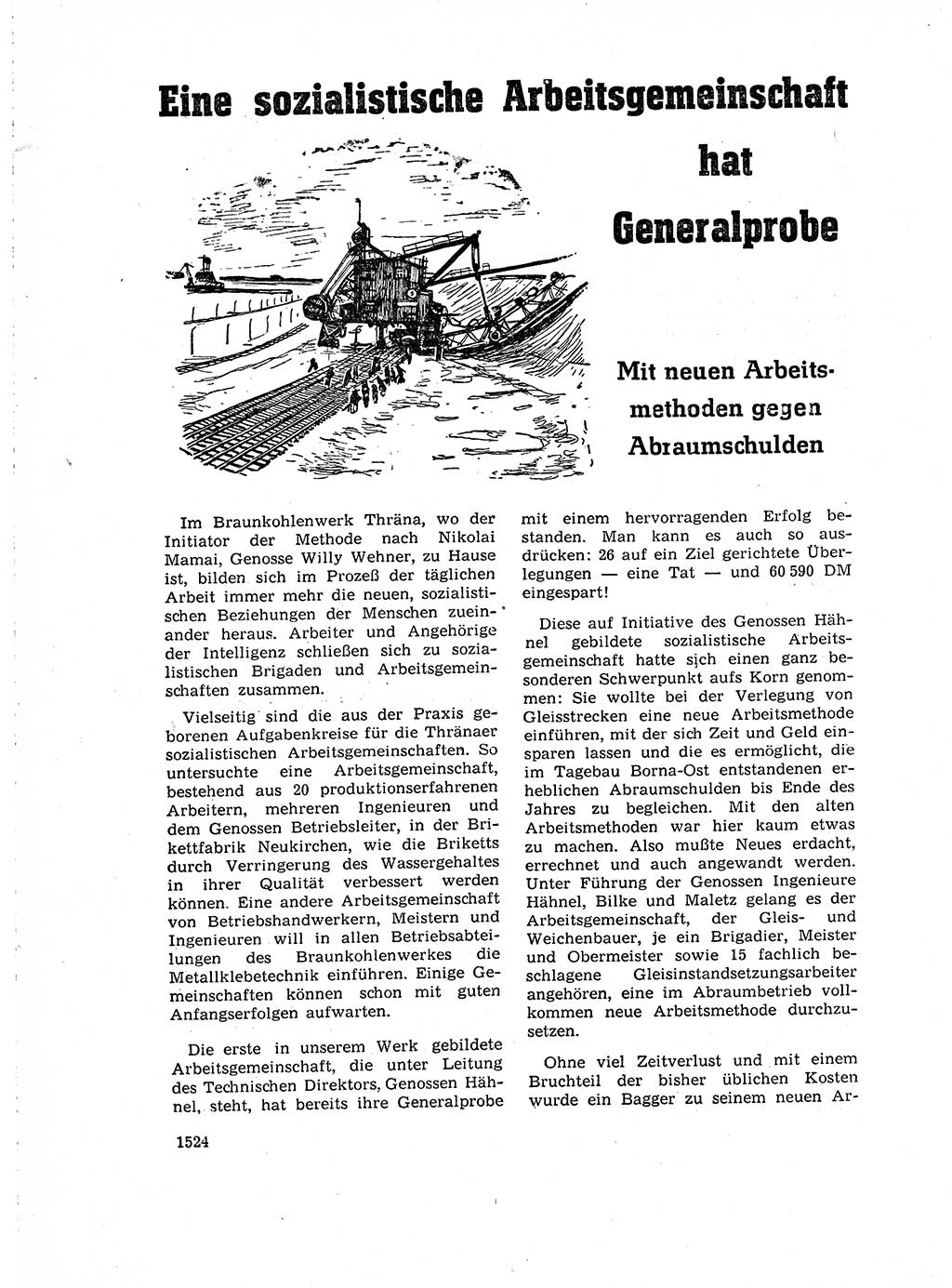 Neuer Weg (NW), Organ des Zentralkomitees (ZK) der SED (Sozialistische Einheitspartei Deutschlands) für Fragen des Parteiaufbaus und des Parteilebens, 14. Jahrgang [Deutsche Demokratische Republik (DDR)] 1959, Seite 1524 (NW ZK SED DDR 1959, S. 1524)