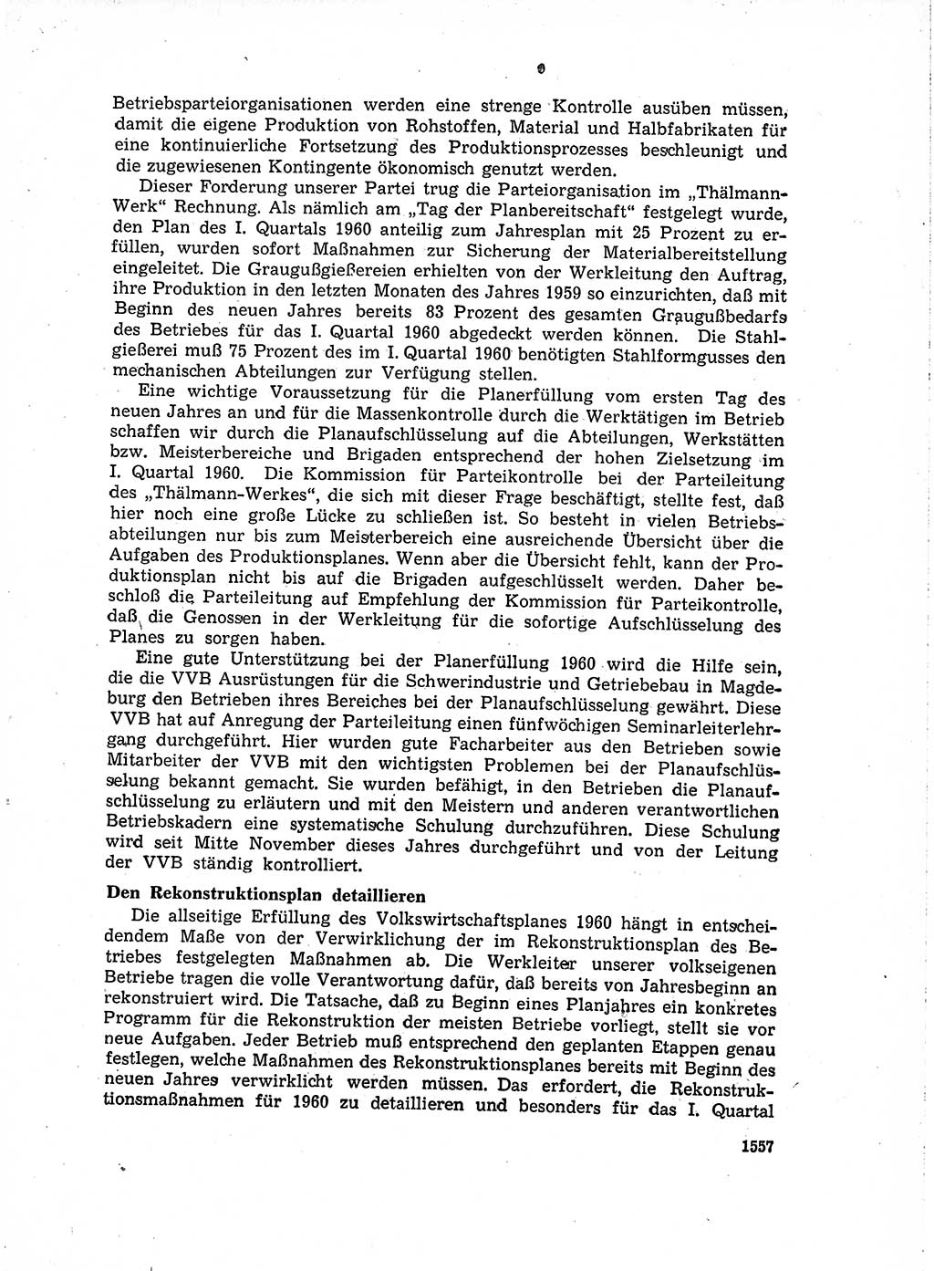 Neuer Weg (NW), Organ des Zentralkomitees (ZK) der SED (Sozialistische Einheitspartei Deutschlands) für Fragen des Parteiaufbaus und des Parteilebens, 14. Jahrgang [Deutsche Demokratische Republik (DDR)] 1959, Seite 1557 (NW ZK SED DDR 1959, S. 1557)