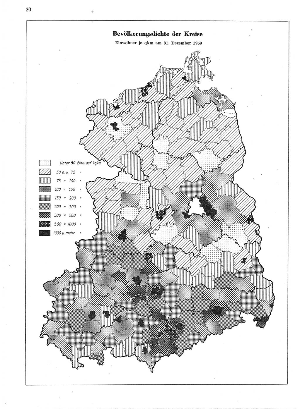 Statistisches Jahrbuch der Deutschen Demokratischen Republik (DDR) 1959, Seite 20 (Stat. Jb. DDR 1959, S. 20)