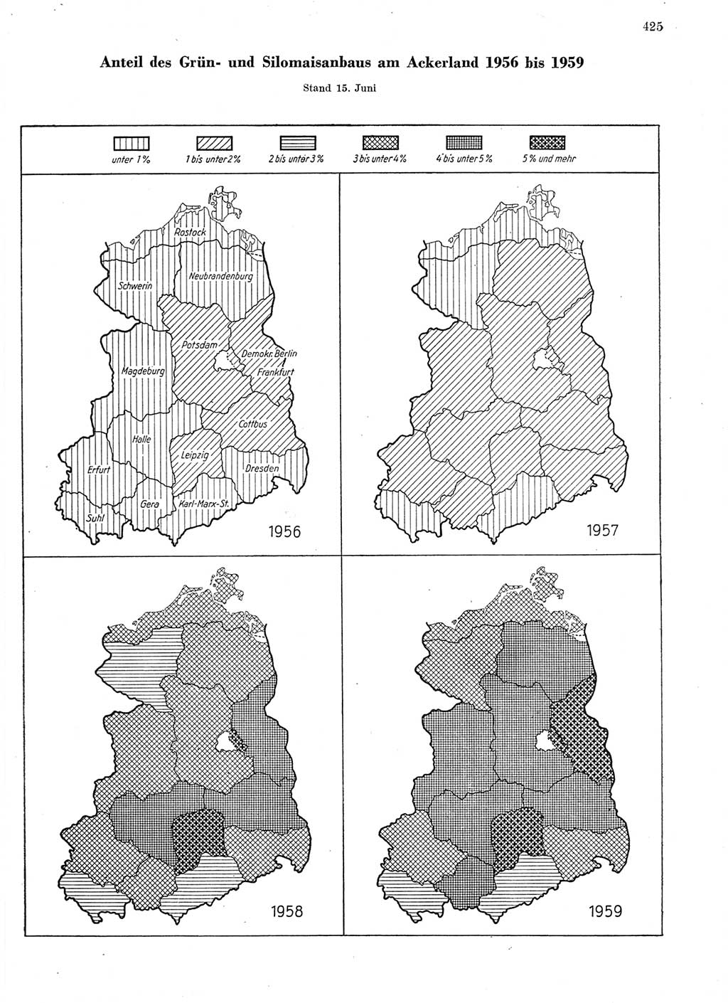 Statistisches Jahrbuch der Deutschen Demokratischen Republik (DDR) 1959, Seite 425 (Stat. Jb. DDR 1959, S. 425)