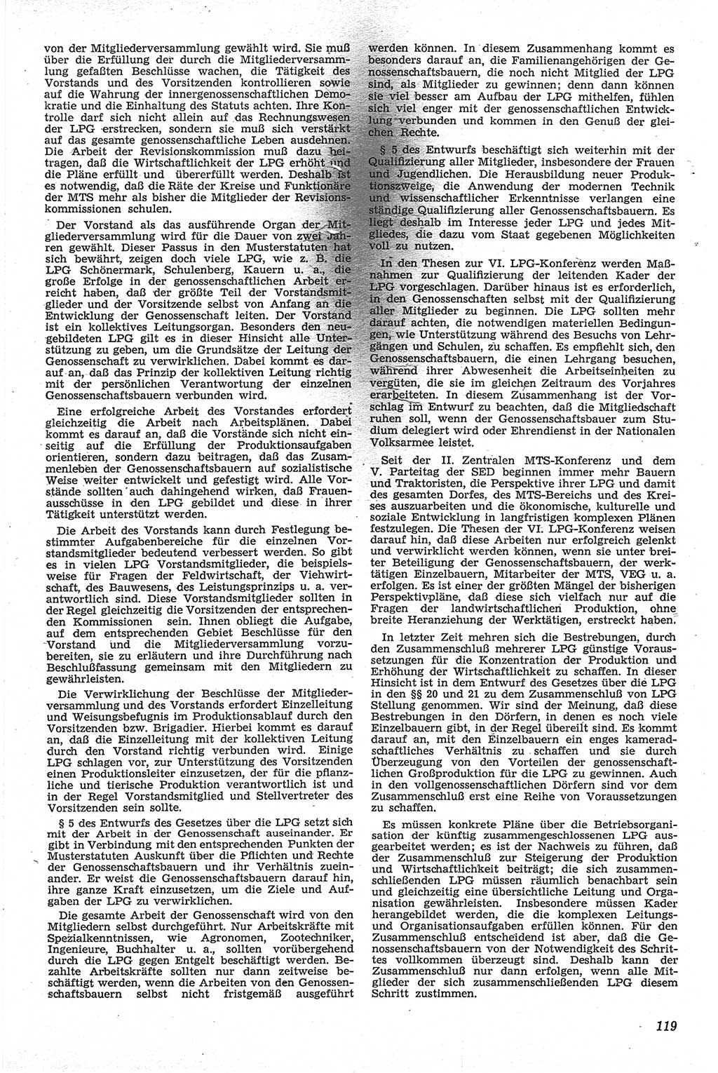 Neue Justiz (NJ), Zeitschrift für Recht und Rechtswissenschaft [Deutsche Demokratische Republik (DDR)], 13. Jahrgang 1959, Seite 119 (NJ DDR 1959, S. 119)