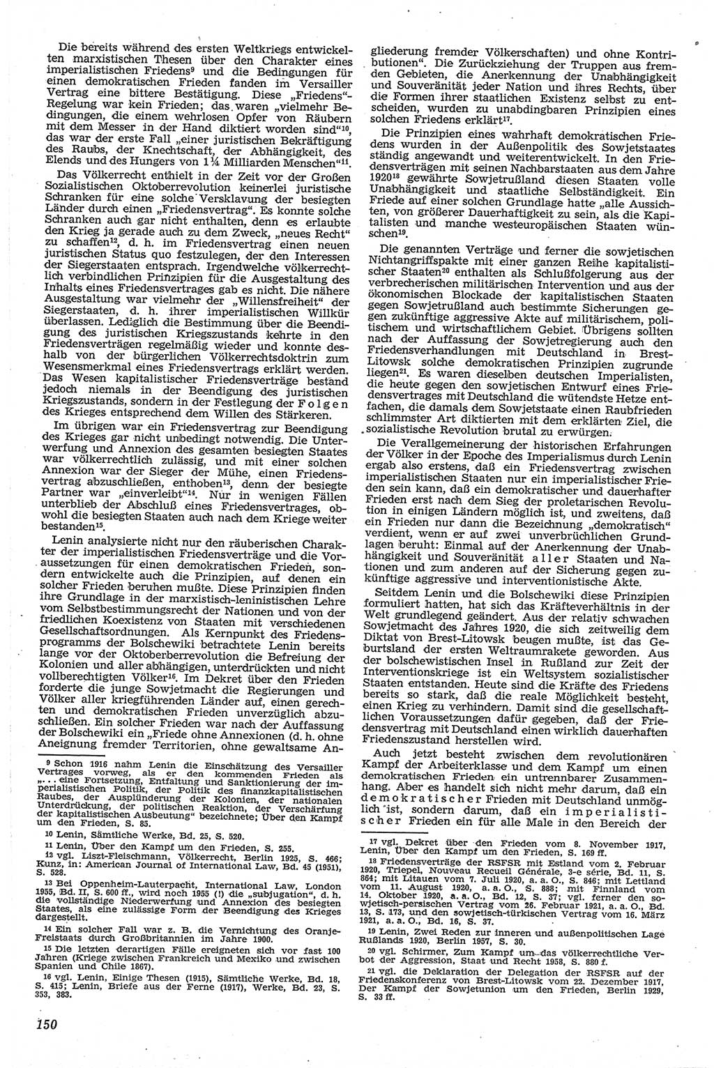 Neue Justiz (NJ), Zeitschrift für Recht und Rechtswissenschaft [Deutsche Demokratische Republik (DDR)], 13. Jahrgang 1959, Seite 150 (NJ DDR 1959, S. 150)