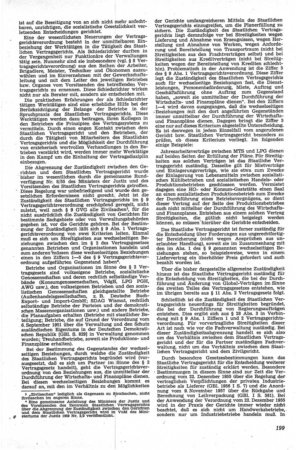 Neue Justiz (NJ), Zeitschrift für Recht und Rechtswissenschaft [Deutsche Demokratische Republik (DDR)], 13. Jahrgang 1959, Seite 199 (NJ DDR 1959, S. 199)