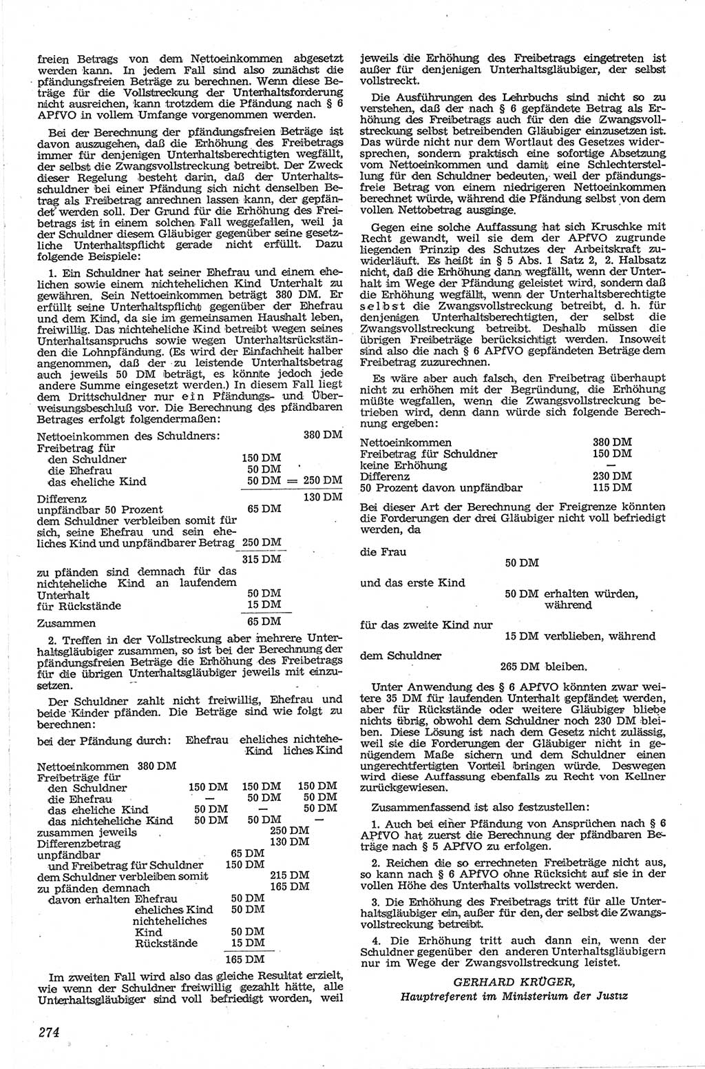 Neue Justiz (NJ), Zeitschrift für Recht und Rechtswissenschaft [Deutsche Demokratische Republik (DDR)], 13. Jahrgang 1959, Seite 274 (NJ DDR 1959, S. 274)