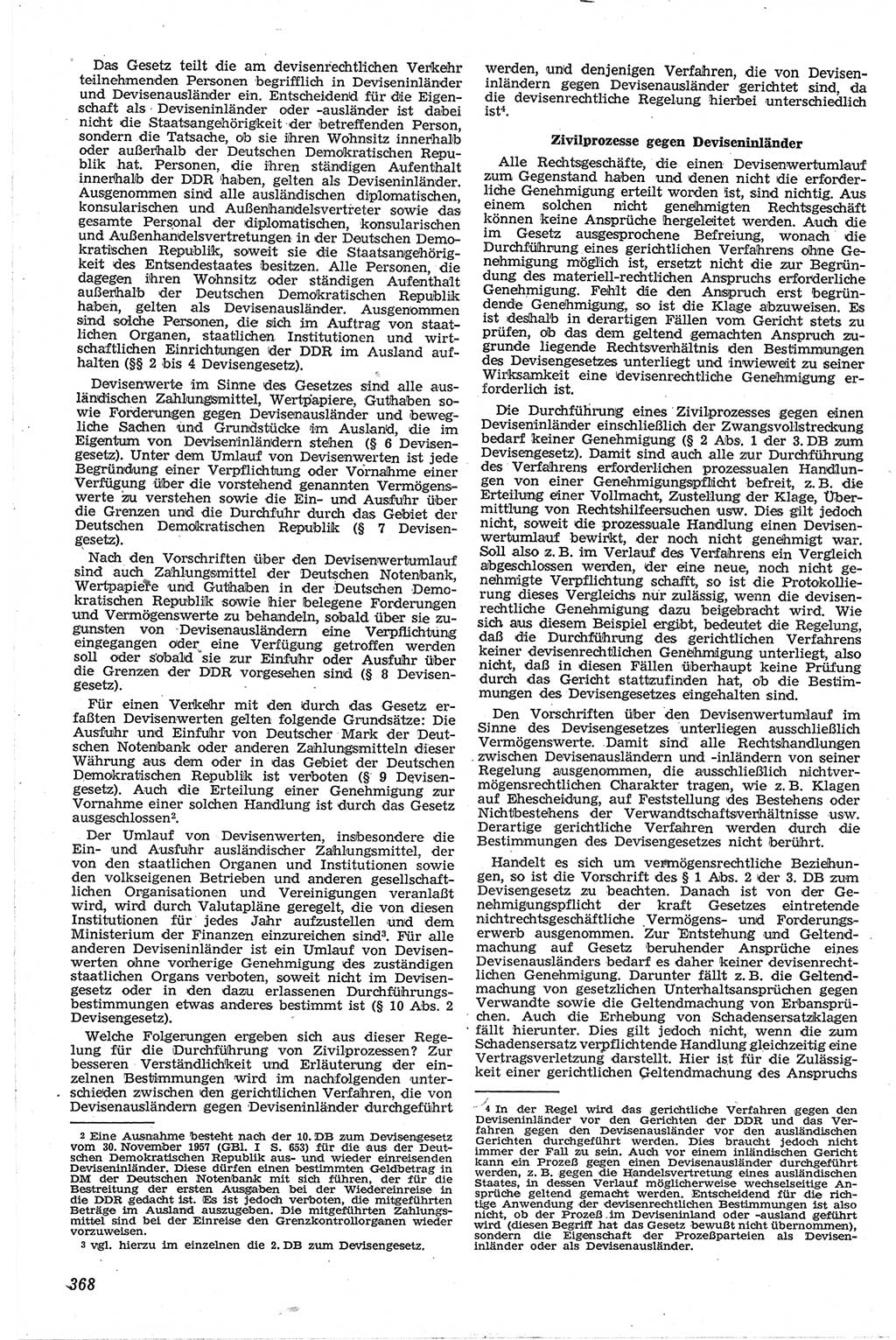 Neue Justiz (NJ), Zeitschrift für Recht und Rechtswissenschaft [Deutsche Demokratische Republik (DDR)], 13. Jahrgang 1959, Seite 368 (NJ DDR 1959, S. 368)