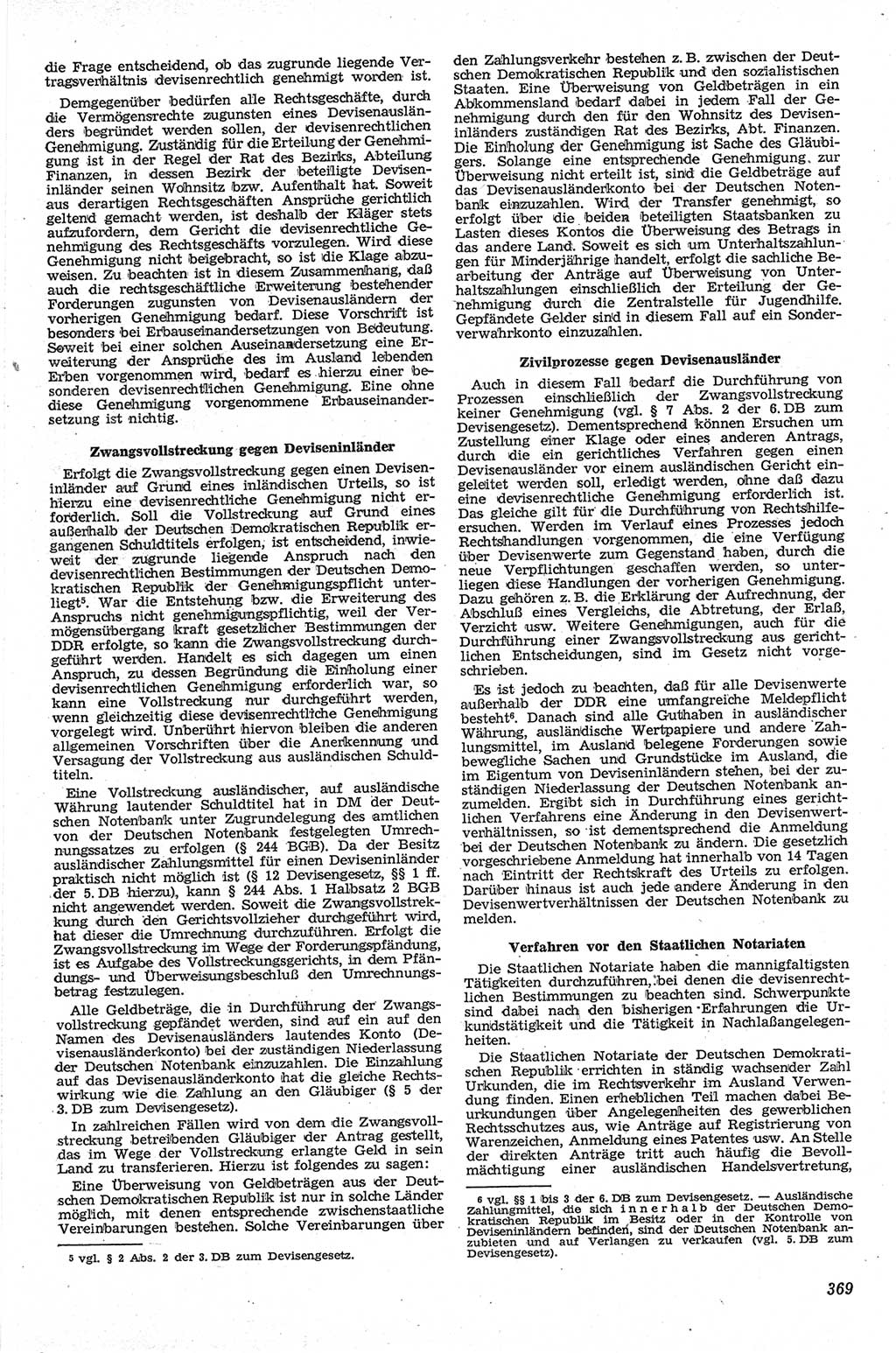 Neue Justiz (NJ), Zeitschrift für Recht und Rechtswissenschaft [Deutsche Demokratische Republik (DDR)], 13. Jahrgang 1959, Seite 369 (NJ DDR 1959, S. 369)