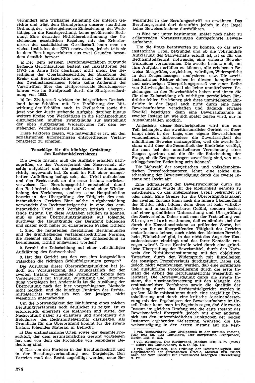 Neue Justiz (NJ), Zeitschrift für Recht und Rechtswissenschaft [Deutsche Demokratische Republik (DDR)], 13. Jahrgang 1959, Seite 376 (NJ DDR 1959, S. 376)