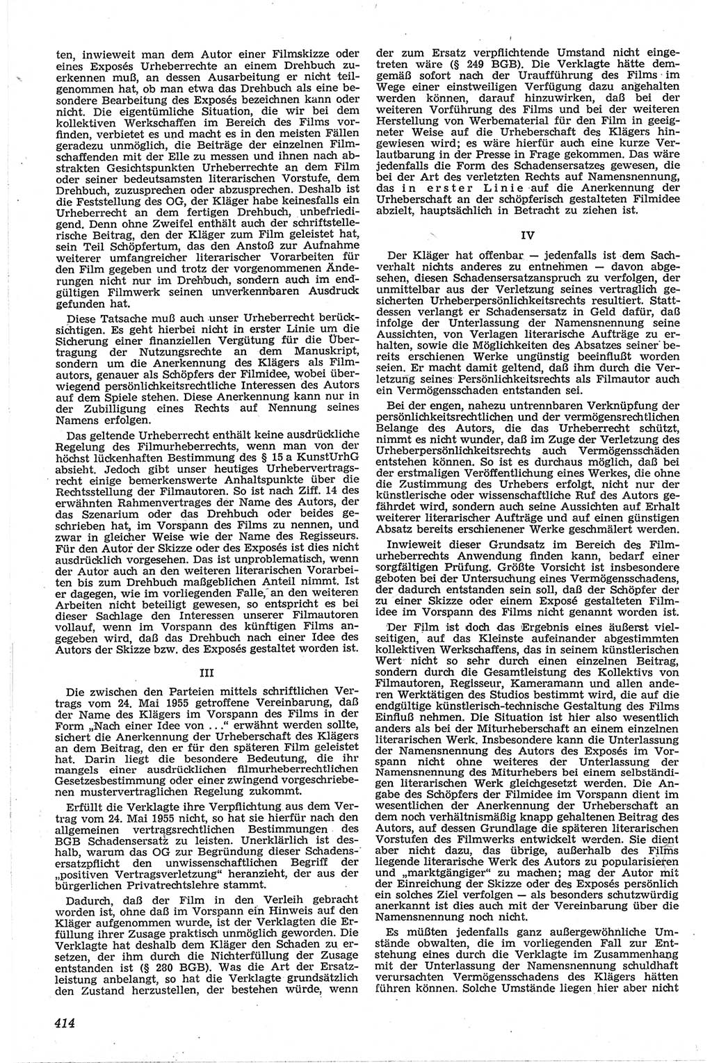 Neue Justiz (NJ), Zeitschrift für Recht und Rechtswissenschaft [Deutsche Demokratische Republik (DDR)], 13. Jahrgang 1959, Seite 414 (NJ DDR 1959, S. 414)