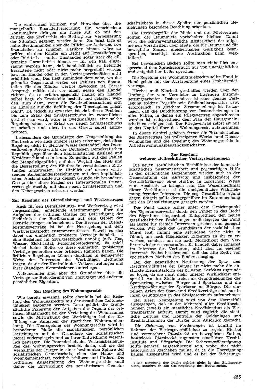 Neue Justiz (NJ), Zeitschrift für Recht und Rechtswissenschaft [Deutsche Demokratische Republik (DDR)], 13. Jahrgang 1959, Seite 455 (NJ DDR 1959, S. 455)
