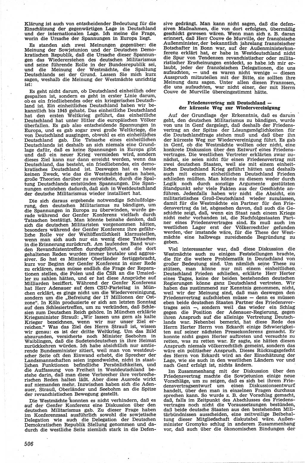 Neue Justiz (NJ), Zeitschrift für Recht und Rechtswissenschaft [Deutsche Demokratische Republik (DDR)], 13. Jahrgang 1959, Seite 506 (NJ DDR 1959, S. 506)