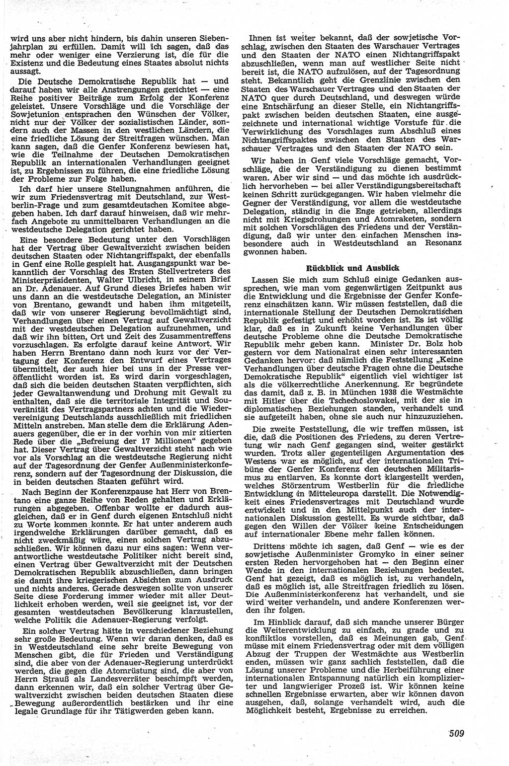 Neue Justiz (NJ), Zeitschrift für Recht und Rechtswissenschaft [Deutsche Demokratische Republik (DDR)], 13. Jahrgang 1959, Seite 509 (NJ DDR 1959, S. 509)