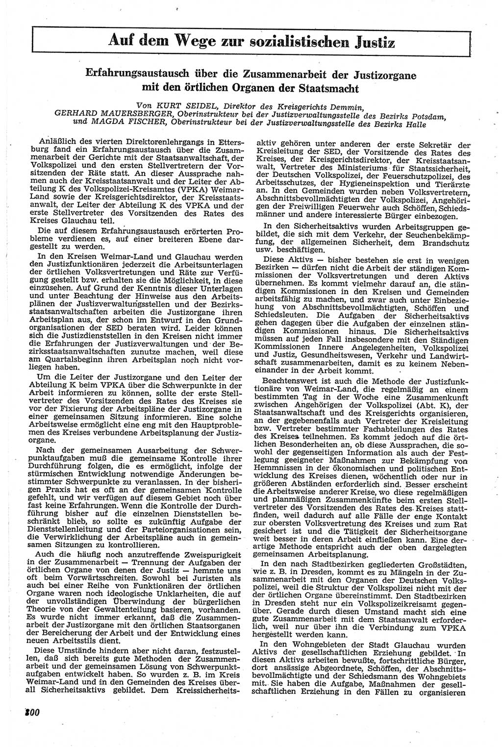 Neue Justiz (NJ), Zeitschrift für Recht und Rechtswissenschaft [Deutsche Demokratische Republik (DDR)], 13. Jahrgang 1959, Seite 800 (NJ DDR 1959, S. 800)