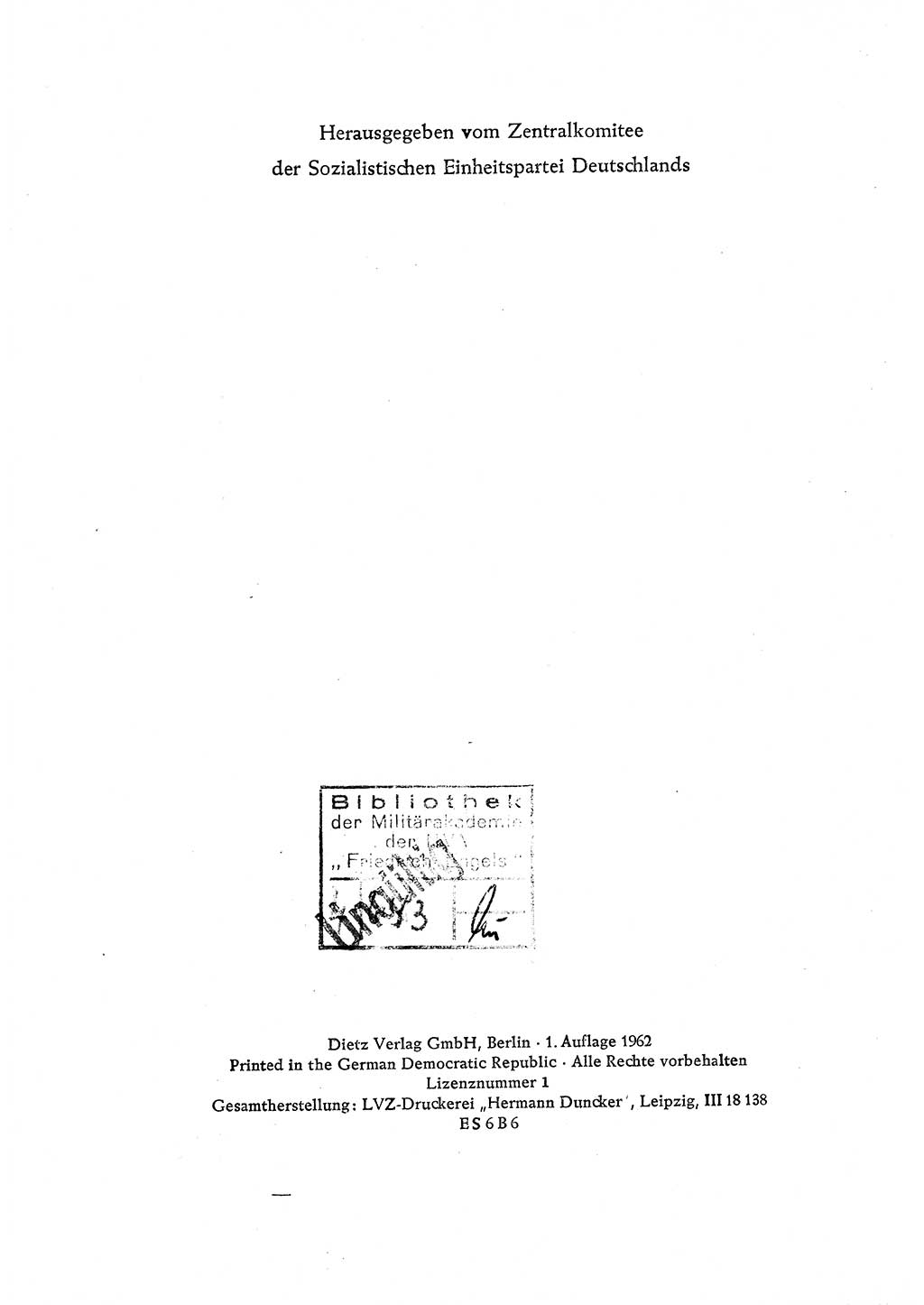 Dokumente der Sozialistischen Einheitspartei Deutschlands (SED) [Deutsche Demokratische Republik (DDR)] 1960-1961, Seite 4 (Dok. SED DDR 1960-1961, S. 4)