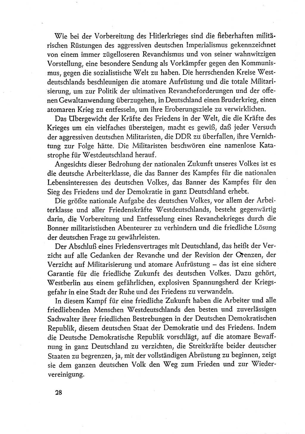 Dokumente der Sozialistischen Einheitspartei Deutschlands (SED) [Deutsche Demokratische Republik (DDR)] 1960-1961, Seite 28 (Dok. SED DDR 1960-1961, S. 28)